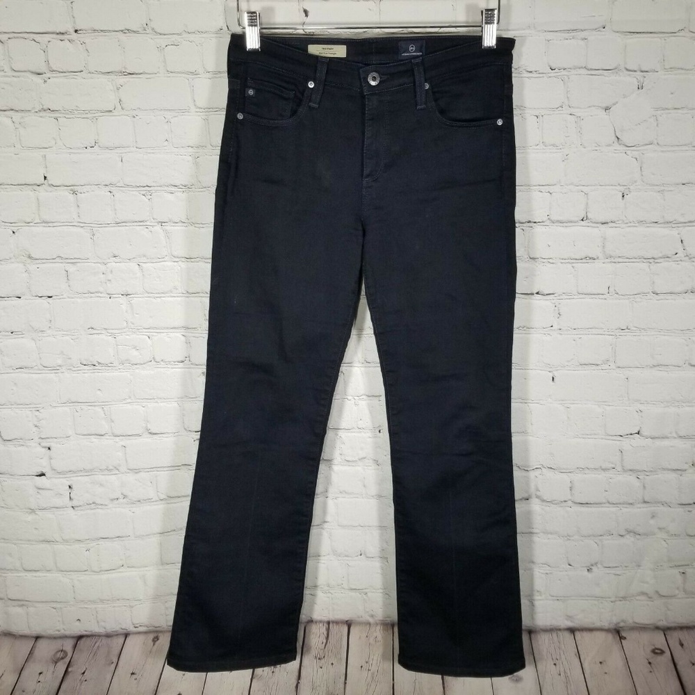 AG The Stacy Mid-Rise Straight Womens Jean Sz 28R